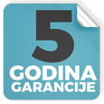 5 godina garancije