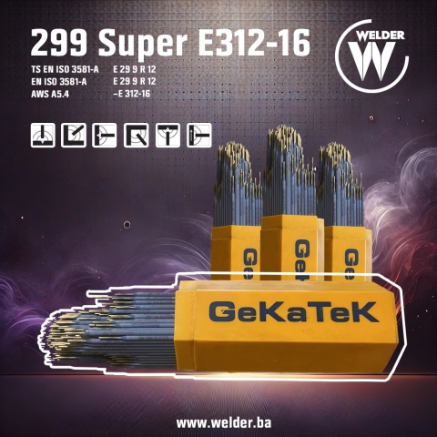 Elektroda 299 Super E312-16 4,0x350mm 5kg