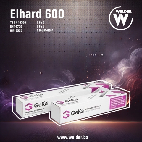 Elektroda Elhard 600-E6-UM-60P 4,0x450mm 6kg