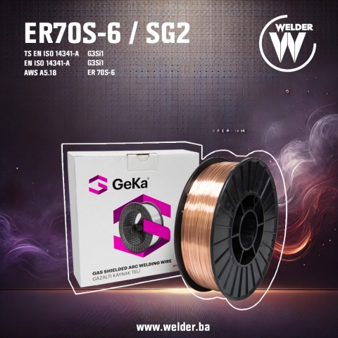 GeKa Žica SG2 ER70S-6 0,60mm 5kg