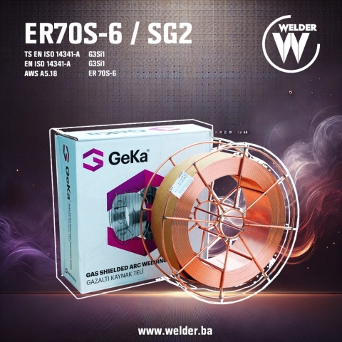 GeKa Žica SG2 ER70S-6 0,80mm 15kg