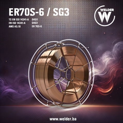 Žica MIG SG3 ER70S-6 1,00mm 15kg
