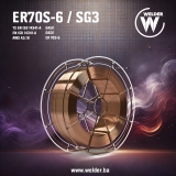 Žica MIG SG3 ER70S-6 1,00mm 15kg