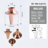 3D Single Dizna M8 D15 3.0mm
