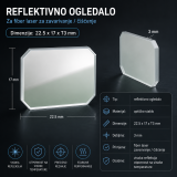 Reflektivno sočivo 22.5x17x3 Qilin