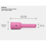 Gas Lens Keramička Šoba Duga 7 54N15L