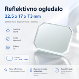 Reflektivno sočivo 22.5x17x3 Qilin